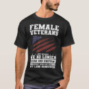 Search for female veteran tshirts Veterans