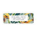 Search for bird of paradise return address labels Modern