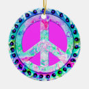 Search for peace sign christmas tree decorations Cool