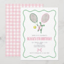 Search for tennis invitations Preppy
