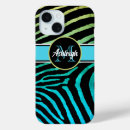 Search for blue zebra iphone cases Girly