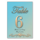 Search for table number 6 weddings Gold