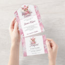 Search for all white baby shower invitations Pink
