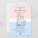 Search for rocks 4x6 invitations Rocking horse