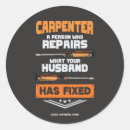 Search for handyman business stickers Carpenter