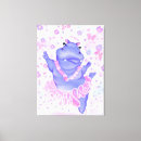 Search for pink ballerina canvas prints For kids