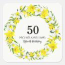 Search for fiftieth square stickers Adult