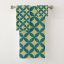 Search for modern geometric bath towels Mid century modern