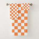 Search for orange bath sets Chequerboard