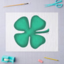 Search for four leaf clover tissue paper Irish