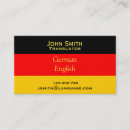 Search for interpreter business cards Translation