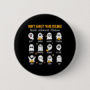 Search for cartoon horror badges Trick or treat