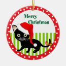 Search for special christmas tree decorations Kitty