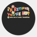 Search for coworker stickers Retirement