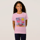 Search for flamingo girls tshirts Tropical