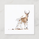 Search for whitetail deer business cards Antlers