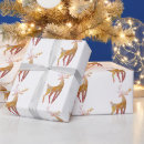 Search for gold deer wrapping paper Trendy