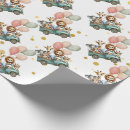 Search for nursery wrapping paper Safari
