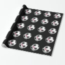 Search for sports wrapping paper Futbol