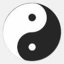 Search for black and white yin yang stickers Symbol