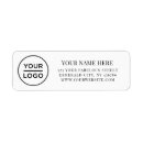 Search for business return address labels Elegant