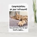 Search for cat retirement Congratulations