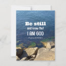 Search for be still and know that i am god verse cards Bible