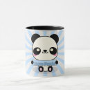 Search for i love panda mugs Black