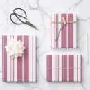 Search for pink stripes wrapping paper Stripe pattern