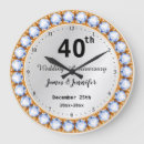 Search for 40th anniversary clocks Ruby