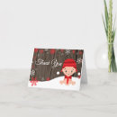 Search for snowflake thank you cards Baby its cold outside