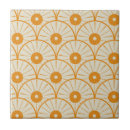 Search for orange and white tiles Geometric