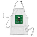 Search for irish pub aprons Shamrock
