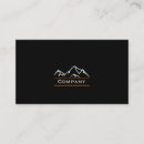 Search for mountain business cards Logo