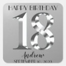 Search for happy 18th birthday stickers Party