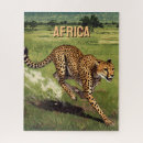 Search for cheetah puzzles Watercolor