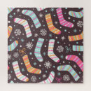 Search for sock puzzles Illustration