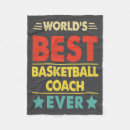 Search for basketball blankets Coach