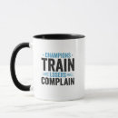 Search for funny train mugs Fitness