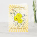 Search for bridal attendants cards For her