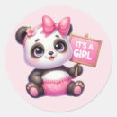 Search for cute panda girl stickers Baby
