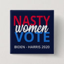 Search for nasty badges Nasty women vote