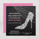 Search for glitter high heel shoes invitations Modern