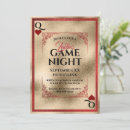 Search for queen of hearts invitations Red