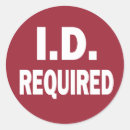 Search for notice stickers Warning