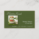 Search for eating business cards Nutrition