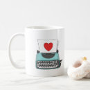 Search for typewriter love mugs Vintage