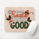Search for retro santa mouse mats Funny