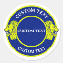 Search for circles blue stickers Round