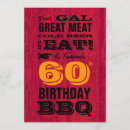 Search for bbq 60th birthday invitations Cookout